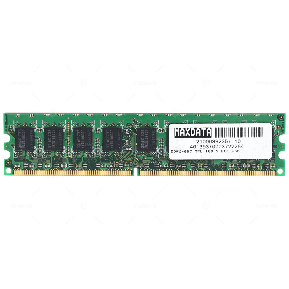 M391T2953EZ3-CE6 SAMSUNG DDR2 SDRAM 1GB 2RX8 PC2-5300 667MHZ UDIMM CL5